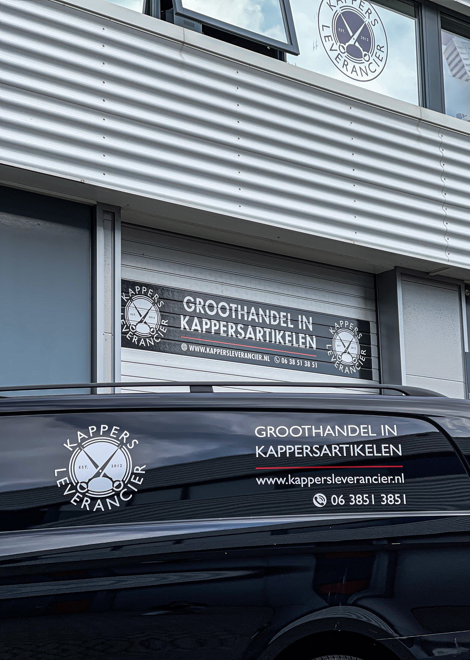 Kappersleverancier Showroom